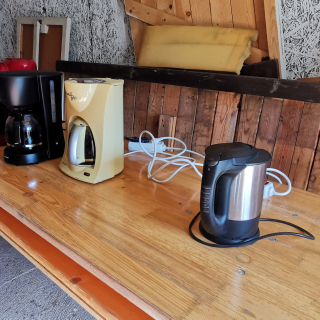 Kaffee ist auch bereit